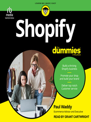 cover image of Shopify For Dummies